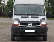 Nissan Interstar 2002–2010 Priekšējais aizsargstienis WT003 Black (nerūsējošais tērauds) foto 1