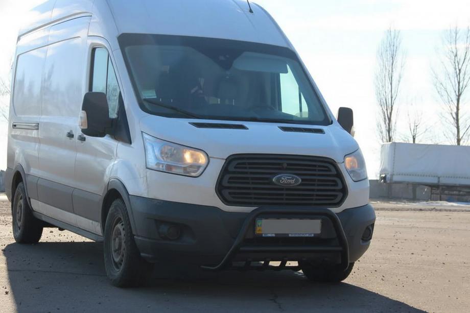 Ford Transit 2014– Bullbārs WT003 Black (nerūsējošais tērauds) Image