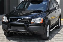 Volvo XC90 2002–2014 Bullbārs WT003 Black (nerūsējošais tērauds) foto 7