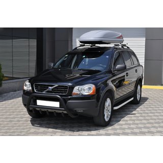 Bullbārs WT003 Black (nerūsējošais tērauds) Volvo XC90 2002–2014 foto 3