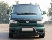 Volkswagen T4 Caravelle/Multivan 1990–2003 Kengurina stienis WT004 Black (nerūsējošais tērauds) foto 3