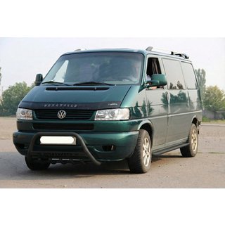 Kengurina stienis WT004 Black (nerūsējošais tērauds) Volkswagen T4 Caravelle/Multivan 1990–2003 foto 2
