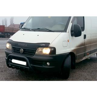 Bullbārs WT003 Black (nerūsējošais tērauds) Peugeot Boxer 1994–2006 foto 3