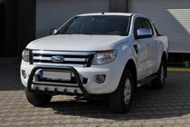 Ford Ranger 2011–2022 Priekšējais aizsargstienis WT003 Black (nerūsējošais tērauds) foto 4