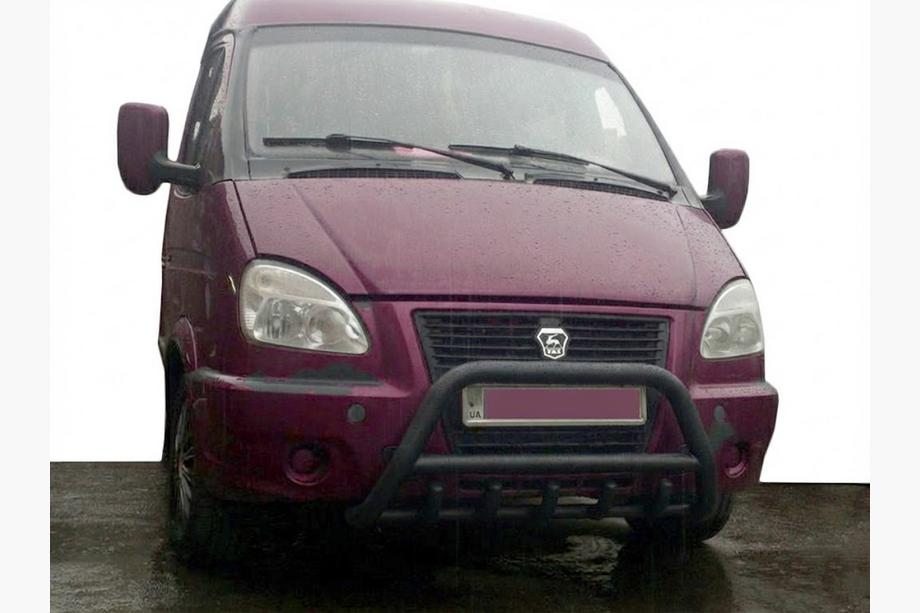 GAZ Gazelle, Sobol 1998– Bullbārs WT003 Black (nerūsējošais tērauds) Image