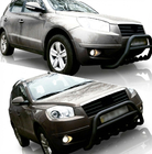 Geely Emgrand X7 2011– Bullbārs WT003 Black (nerūsējošais tērauds) foto 1