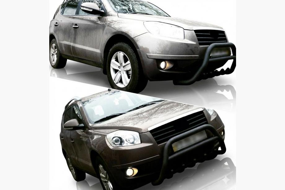 Geely Emgrand X7 2011– Bullbārs WT003 Black (nerūsējošais tērauds) Image