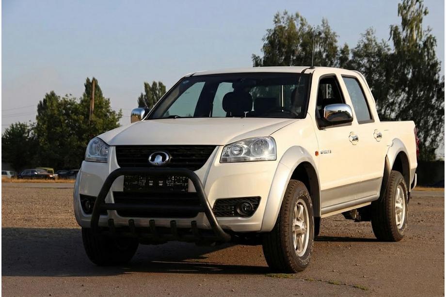 GreatWall Wingle 5 2006– Bullbārs WT003 Black (nerūsējošais tērauds) Image