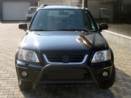 Honda CRV 2001–2006 Bullbārs WT003 Black (nerūsējošais tērauds) foto 4