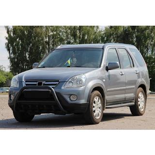 Bullbārs WT003 Black (nerūsējošais tērauds) Honda CRV 2001–2006 foto 1