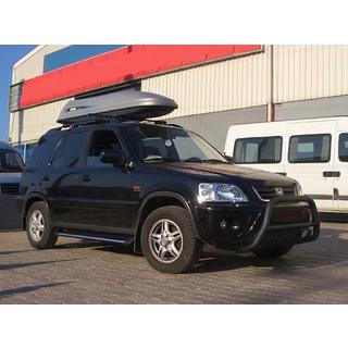 Bullbārs WT003 Black (nerūsējošais tērauds) Honda CRV 2001–2006 foto 3
