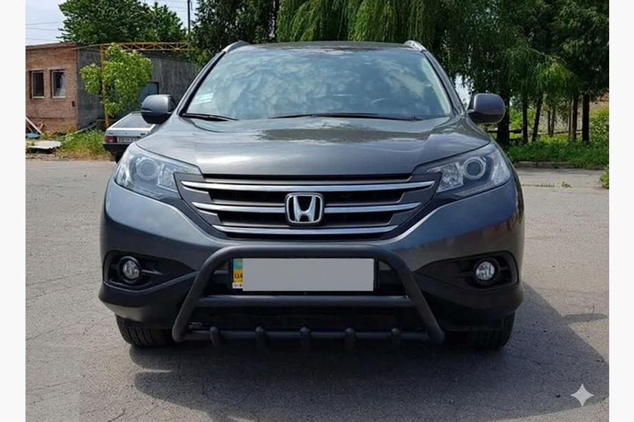 Honda CRV 2012–2016 Priekšējais aizsargstienis WT003 Black (nerūsējošais tērauds) Image