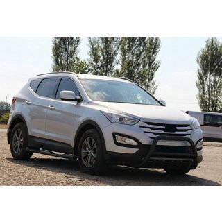 Priekšējais aizsargstienis WT003 Black (nerūsējošais tērauds) foto 4