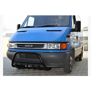 Priekšējais aizsargstienis WT003 Black Iveco Daily 1999–2006 foto 1