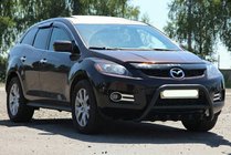 Mazda CX-7 2006–2012 Priekšējais aizsargstienis WT003 Black (nerūsējošais tērauds) foto 4