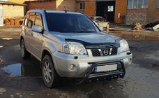 Nissan X-trail T31 2007–2014 Priekšējais aizsargstienis WT003 Black (nerūsējošais tērauds) foto 10