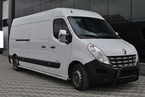 Opel Movano 2010–2021 Bullbārs WT003 Black (nerūsējošais tērauds) foto 3