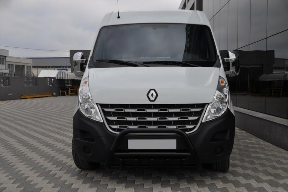 Opel Movano 2010–2021 Bullbārs WT003 Black (nerūsējošais tērauds) Image
