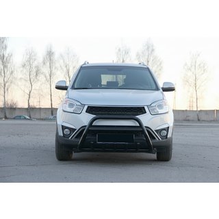 Bullbārs WT003 Black (nerūsējošais tērauds) foto 4