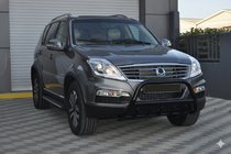 SsangYong Rexton I 2001–2017 Bullbar WT003 Black (nerūsējošais tērauds) foto 3