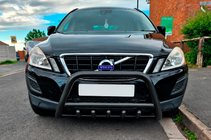 Volvo XC60 2009–2017 Bullbar WT003 Black (nerūsējošais tērauds) foto 3