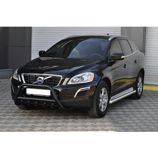 Bullbar WT003 Black (nerūsējošais tērauds) Volvo XC60 2009–2017 foto 1
