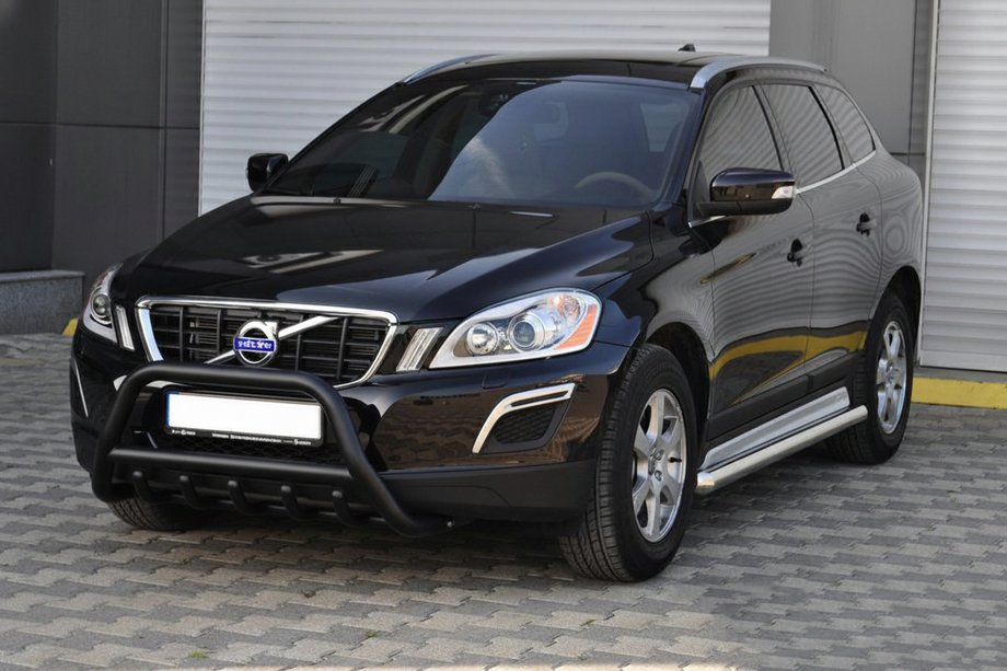 Volvo XC60 2009–2017 Bullbar WT003 Black (nerūsējošais tērauds) Image