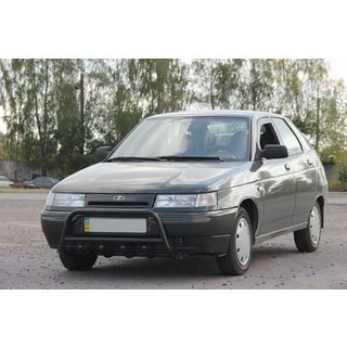 Priekšējais aizsargstienis (bullbar) WT003 Black 60 mm (nerūsējošais tērauds) foto 1