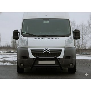 Priekšējais aizsargstienis WT003 Black (nerūsējošais tērauds) foto 4