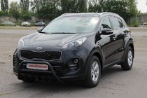 Kia Sportage 2015–2021 Bullbar WT003 Black (nerūsējošais tērauds) foto 5