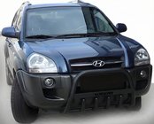 Hyundai Tucson JM 2004– Kengurubārs WT004 Black (nerūsējošais tērauds) foto 3