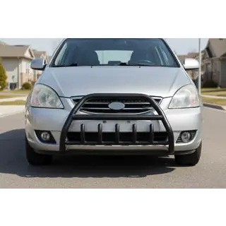 Bullbar WT003 Black (nerūsējošais tērauds) Kia Carens 1999–2012 foto 1