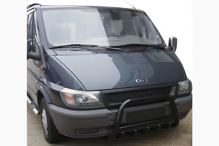 Ford Transit 2000–2014 Kengurubārs WT003 Black (2000-2006, nerūsējošais tērauds) Image