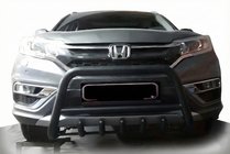 Honda CRV 2017–2022 Priekšējais aizsargstienis WT003 Black (2016-2019, nerūsējošais tērauds) foto 1