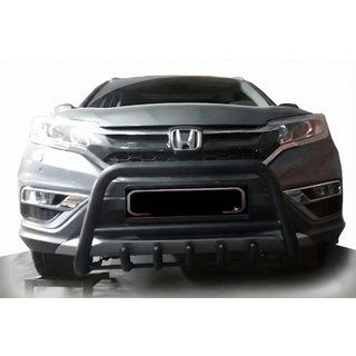Priekšējais aizsargstienis WT003 Black (2016-2019, nerūsējošais tērauds) Honda CRV 2017–2022 foto 1