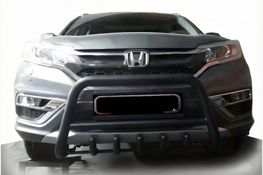Honda CRV 2017–2022 Priekšējais aizsargstienis WT003 Black (2016-2019, nerūsējošais tērauds) Image