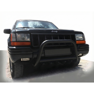 Priekšējais aizsargstienis WT003 Black Jeep Grand Cherokee WJ 1999–2004 foto 1