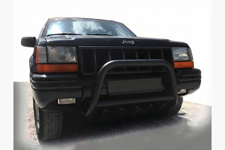 Jeep Grand Cherokee WJ 1999–2004 Priekšējais aizsargstienis WT003 Black Image