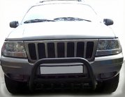 Jeep Grand Cherokee WK 2004–2010 Priekšējais aizsargstienis WT003 Black foto 3