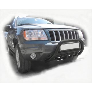 Priekšējais aizsargstienis WT003 Black Jeep Grand Cherokee WK 2004–2010 foto 1