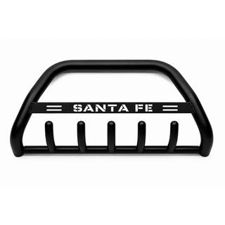 Kengurubārs WT004 Black (nerūsējošais tērauds) Hyundai Santa Fe 2 2006–2012 foto 3
