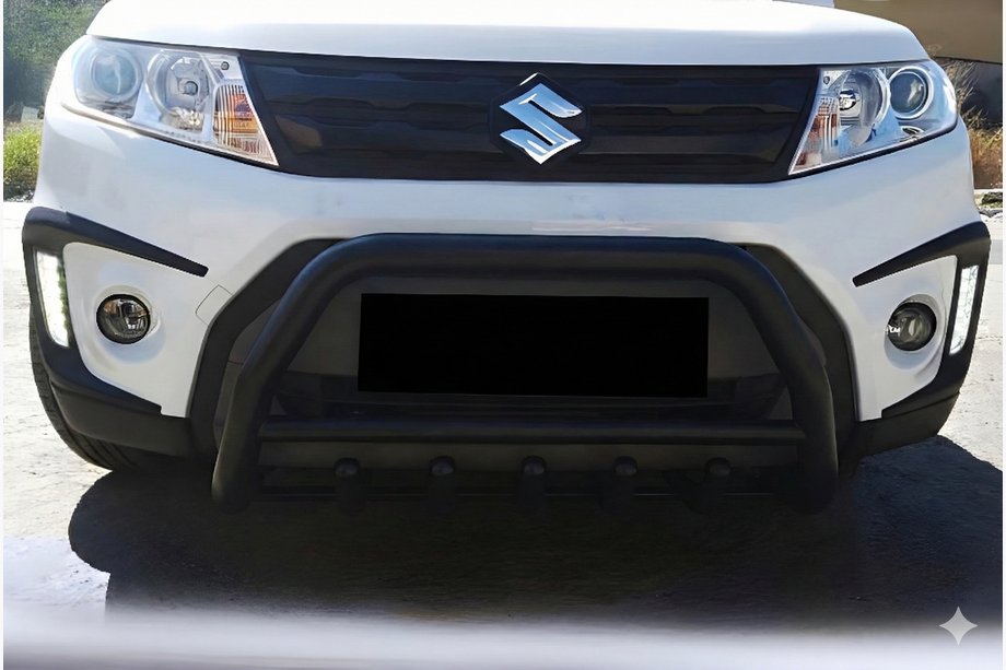 Suzuki Vitara 2015– Bullbar WT003 Black (nerūsējošais tērauds) Image