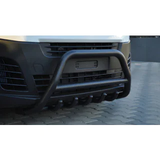 Bullbar WT003 Black (nerūsējošais tērauds) Citroen Jumpy/Dispatch 2017– foto 1