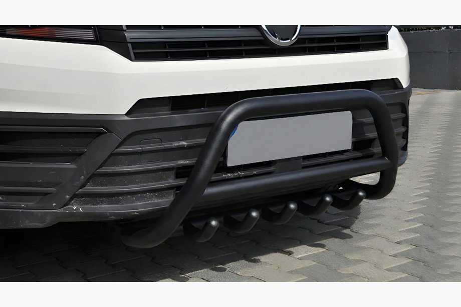 Volkswagen Crafter 2016– Bullbar WT003 Black (nerūsējošais tērauds) Image