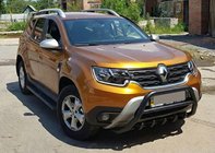 Dacia Duster 2018–2024 Kengurustienis bez logo WT003 Black (nerūsējošais tērauds) foto 5