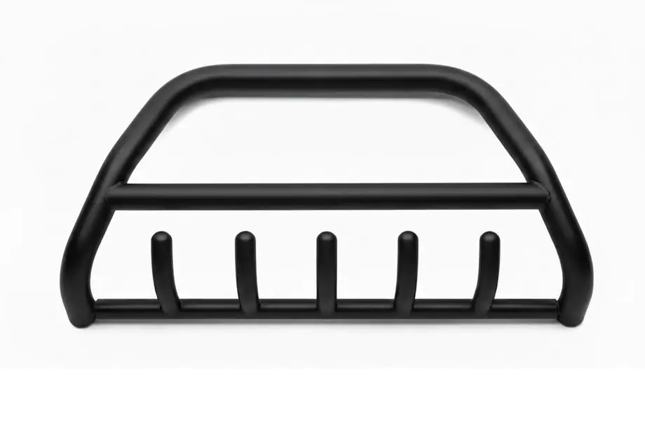 Renault Logan MCV 2013–2022 Bullbar WT003 Black (nerūsējošais tērauds) Image