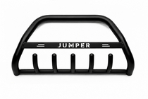Citroen Jumper 1995–2006 Kengurina stienis WT004 Black (nerūsējošais tērauds) foto 1