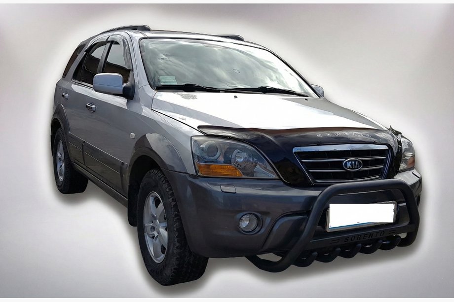 Kia Sorento I BL 2002–2009 Kengurina stienis WT004 Black (nerūsējošais tērauds) Image