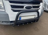 Ford Transit 2000–2014 Kengurina stienis WT004 Black (nerūsējošais tērauds) foto 2