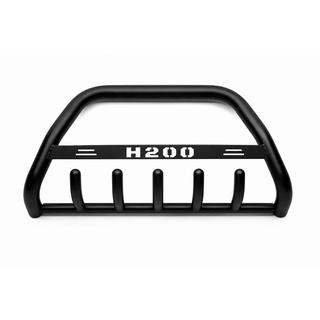 Kengurina stienis WT004 Black (nerūsējošais tērauds) Hyundai H200, H1, Starex 1998–2007 foto 1